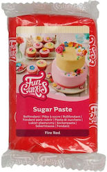 Fun Cakes Ζαχαρόπαστα 250gr Κόκκινη