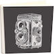 My Album Vintage Rolleiflex Collection Leatherette Photo Album with Rice Paper 30x30cm Storage Box 100 Pages