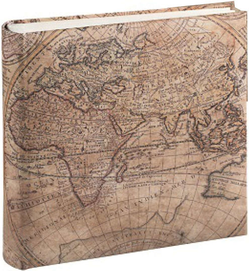 Photo Album Map Engraving 60 Pages Rice Paper Cover Plasticized Dimensions 29x29cm S501 A