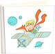 My Album Little Prince Airplane Photo Album with Rice Paper 30x30cm Box Photo Album 60 Pages