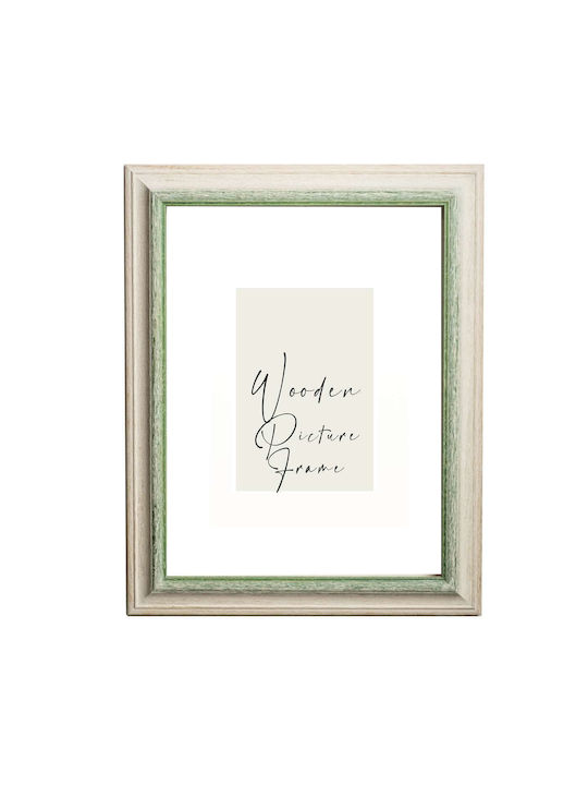 Wooden Wall Photo Frame – Puzzle – Poster White...