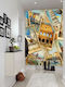 Fototapete Wand Poster Italien Relief 450x270cm