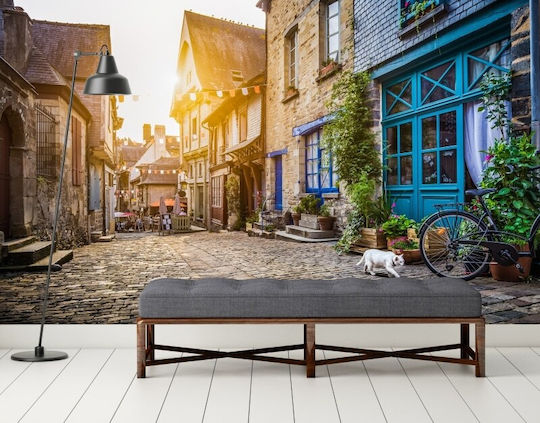 Tapet Perete Foto Oraș Vechi Autocolant Vinil 135x270cm