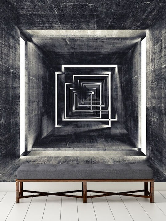 Backlit Photo Wallpaper Wall Tunnel Embossed 30...