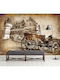 Wall Photo Wallpaper Old Town Embossed 450x270cm