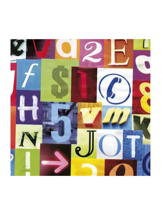 Fantasy Alpha Sticker Sheet Suitable for Wall 45 cm x 200 cm