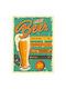 Διακοσμητική Πινακίδα "menu Beer" 20x14
