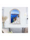 3D Wall Sticker Enchanting Santorini 75x100cm