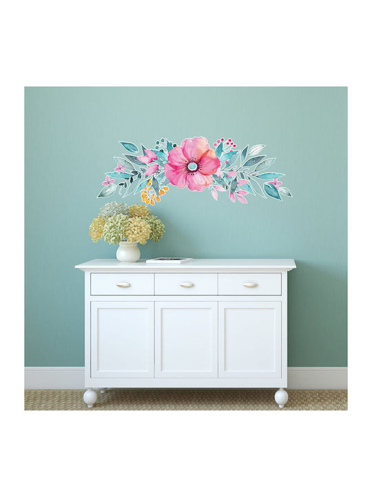 Autocolant De Perete Colourful Flower 95x33cm