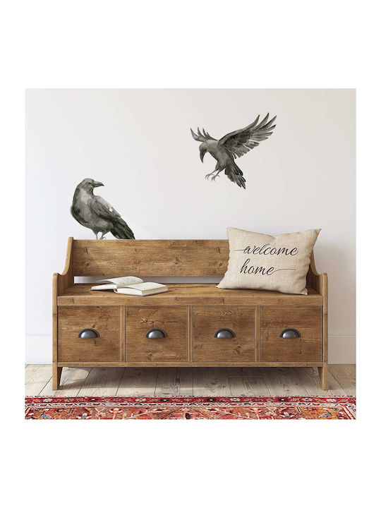 Autocolant De Perete Crows 70x45cm