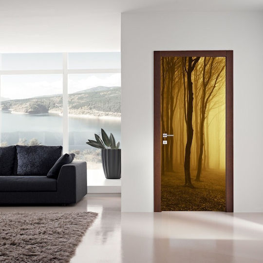 Декоративен Стикер За Врата Dark Forest 70x170см