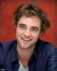 Poster Robert Pattinson Red 40.6x50.8cm