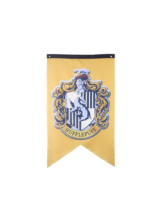 Κίτρινη Σημαία Χάρι Πότερ Hufflepuff 30χ50 Yellow Flag Harry Potter Hufflepuff Molfs
