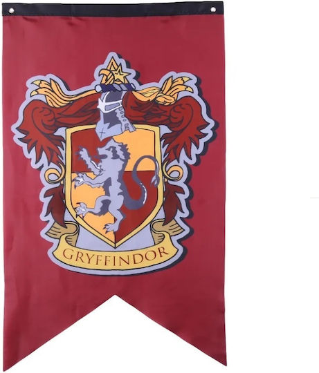 Κόκκινη Σημαία Χάρι Πότερ Gryffindor 30χ50 Red Flag Harry Potter Gryffindor Molfs