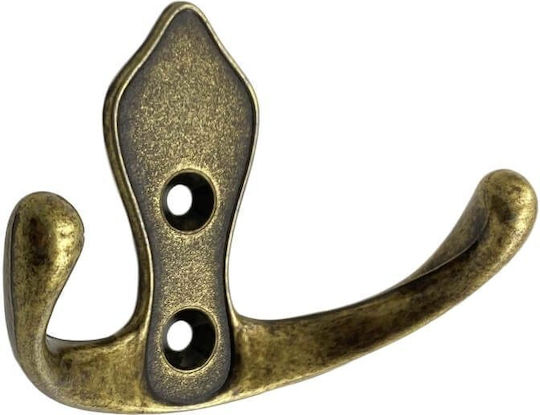Κρεμάστρα Erk 147 Αντικέ Ορείχαλκος 8,5x6,7cm