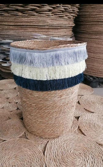 Καλαθι Χειροποιητο Κροσσια 35χ45 Natural