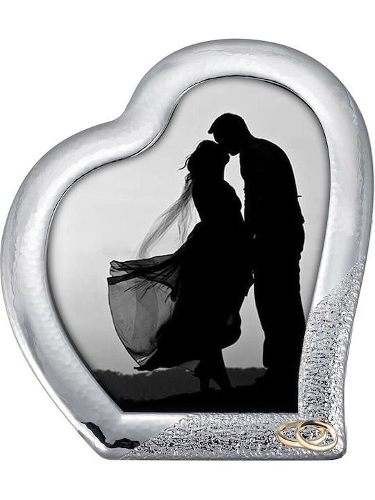 Wedding Crown Case Heart Silver Film 925 Slevori Stef-608kgb