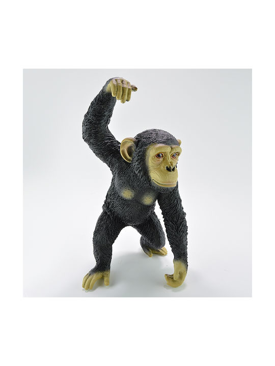 Decorative Polyresin Chimpanzee One Raised Hand 25x21x42cm 335.024.0022.03
