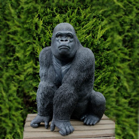 Decorative Sitting Gorilla 44x32x56cm 335.024.0054.03