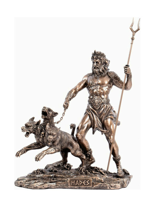 Αδης Statuette Elektrolise Bronze Veronese 20cm x 17,5cm