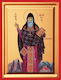 Saint Arsenios the Cappadocian Icon Wooden 9.5x12.5cm