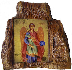 Image of Archangel Michael Tabletop Artificial Stone 14cm