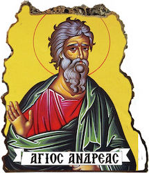 Saint Andrew Icon – Table Artificial Stone 20cm Saint Andrew Icon – Table Artificial Stone 20cm