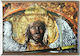 Archangel Michael Mandamadu Icon Framed Category Paper Krn No 00 Dimensions 6.5cm x 9.5cm Wooden MDF S&k Byzantine Icons