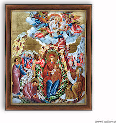 The Unburnt Bush Iconography Frame 28x33 Cm