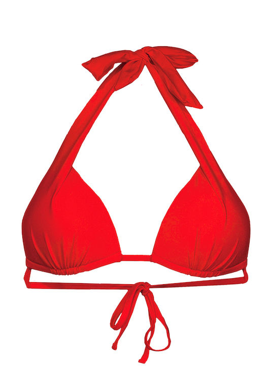 Bikini Σουτιέν με Ενίσχυση Κόκκινο