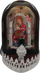 Elektrisches Vigilölampen Bild 15x12 Panagia Christus