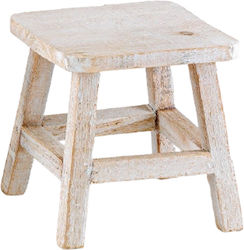 Wooden Decorative Stool 17565 17x17x18cm