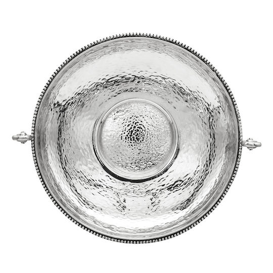 Silver Bowl 31x31x6cm Mpo00312