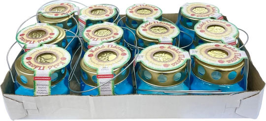 Durable Transfer Candle of Holy Light 20+ Hours Box of 12pcs Blue