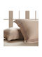 Hauz Bamboo Collection Oxford Monochrome Kissenbezüge 52x92+20+6x3 Dusty Rosa