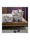 Duvet Cover Camu 61 9307053 Set of 4pcs Bordeaux Bassetti King Size 250x210cm 100% Cotton