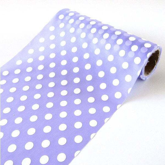 Tapestry Fabric White 24cmx9m Lilac