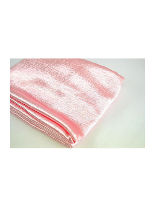 Satin Stoff Raschmir Rosa 150 cm x 3 m Rosa