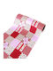 Тъкан Runner Floral 24смx5м Червен Розов