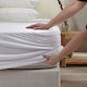 Waterproof Aegean Mattress Cover 180x200+40 White