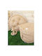 Μαξιλάρι Δαπέδου 60x60x10 Natural Home Jute