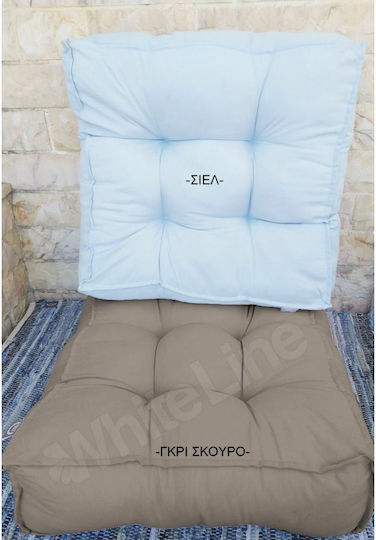 Възглавница За Под 60x60x20 Natural Home 35050 Светлосин