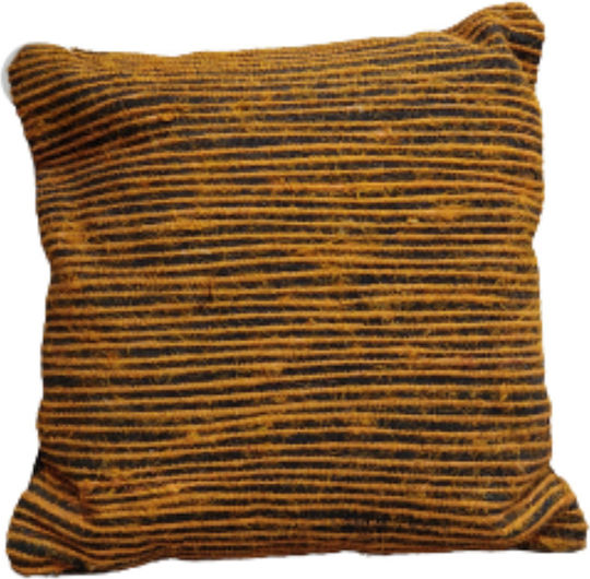 Jgs S.a Decorative Pillow Case Rs-73 Cushion-018 Gold Silk 45x45cm