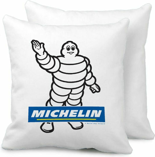 Michelin Throw Pillow 40x40cm Contains Filling
