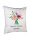 Bestsub Zierkissen Mama Blumenbouquet 40 X 40 Zentimeter Füllung