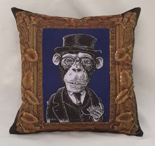 Față De Pernă Catifea 45x45 Mr Monkey 45 X 45