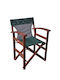 Cypress Perforated Director Chair Fabric Oem Text-dgr