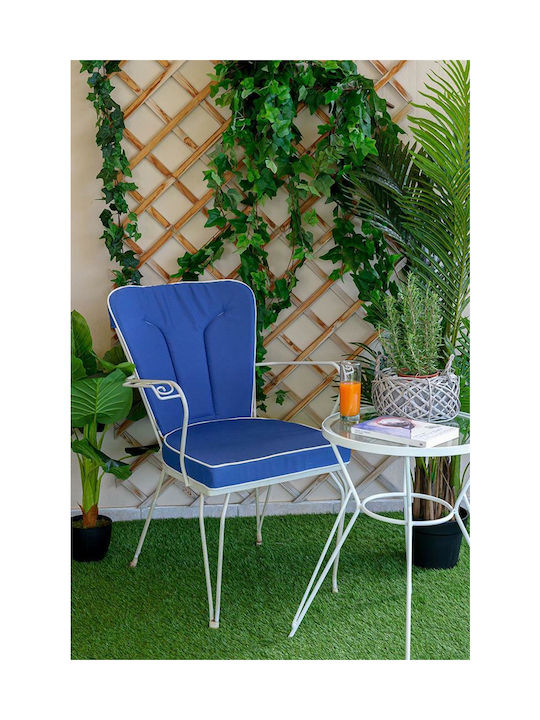 Μαξιλάρι Φερ Φορζέ Be Comfy Navy Blue 602 Πλάτη 53 X 47 X 3