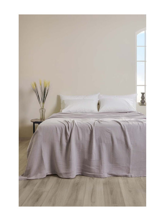 Κουβέρτα Αιγαίον Super Soft 180x240 Cement