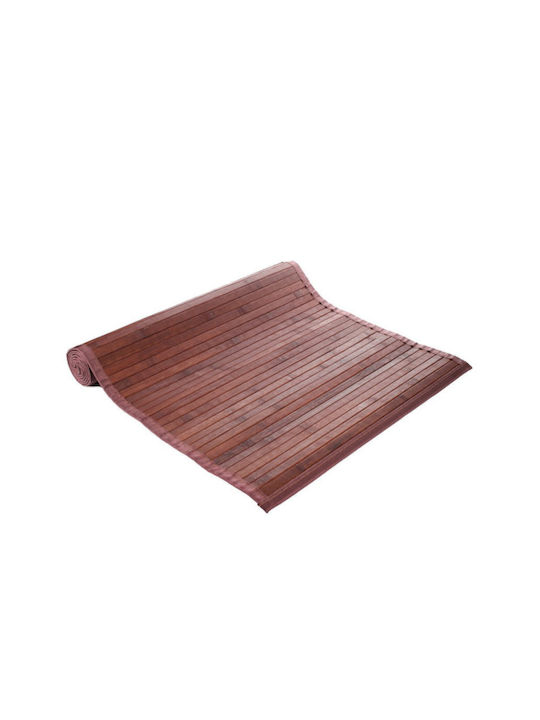 Covoraș de Baie Bamboo 180cm 180x52x0cm Maro Oem